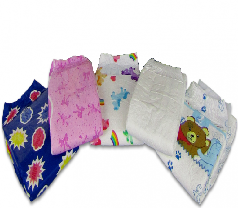 Dotty Diaper Printed Mixed 40 Pack The Dotty Diaper Company 