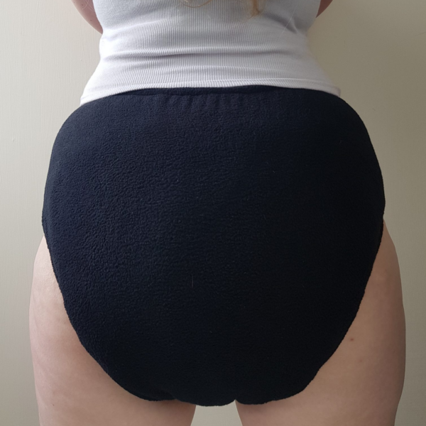 Black Cloth Diaper